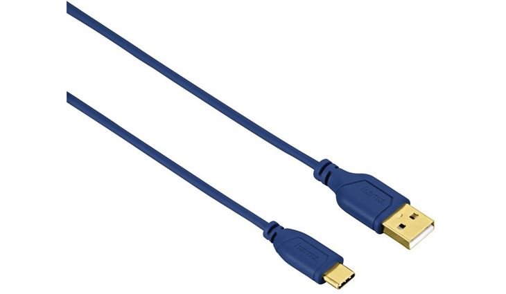 Hama USB-C-Kabel Flexi-Slim (0,75m)