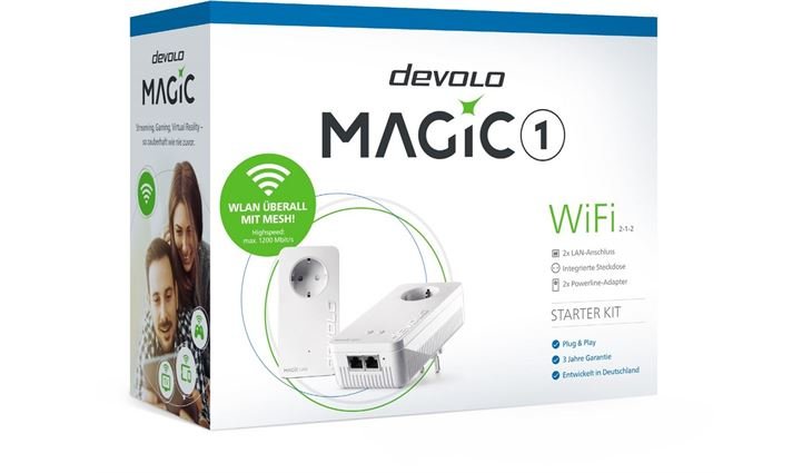 Devolo Magic 1 WiFi Starter Kit 2-1-2