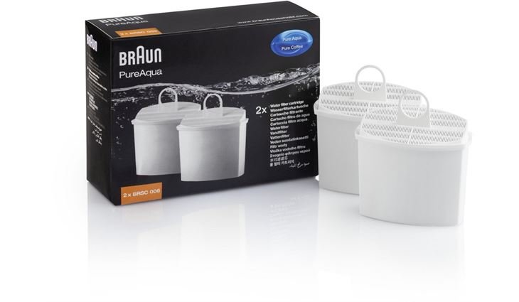 Braun KWF 2 Wasserfilter - 2x BRSC 006